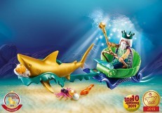 Playmobil King of the Sea with Shark Carriage 70097